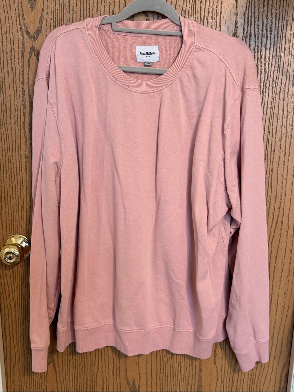 Goodfellow & Co Men's Crewneck Sweatshirt in Dusty Rose